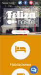 Mobile Screenshot of felizahostel.com